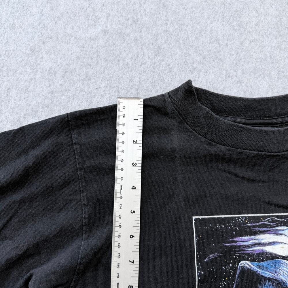 Prairie Mountain Yosemite National Park Shirt Women's Black Blue Small Cotton - Picture 3 of 7